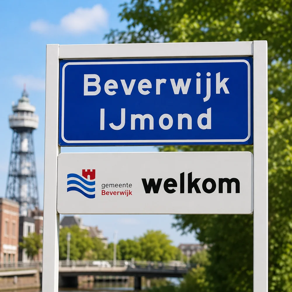 Plaatsgerichte illustratie voor Recherchebureau Focus in Beverwijk en de IJmond